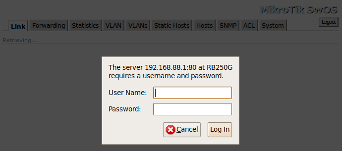 MikroTik RB260GS